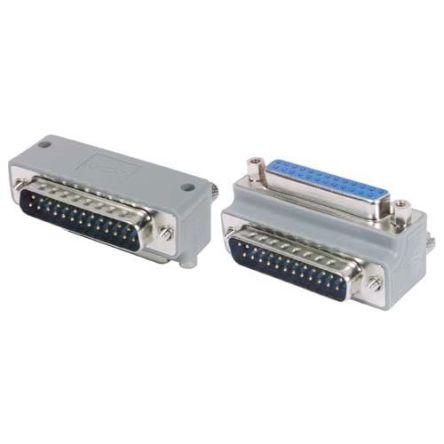 L-Com D Sub Adapter Male 25 Way D-Sub to Female 25 Way D-Sub [DG9025MF3]; 671-718