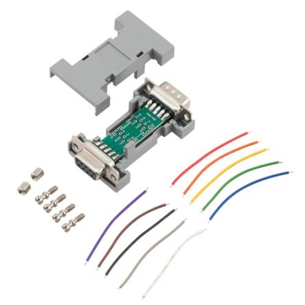 L-Com D Sub Adapter Male 9 Way D-Sub to Female 9 Way D-Sub [DJB9MF]; 671-721