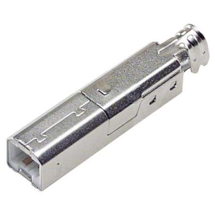 L-Com Straight, Socket- Single Port Type USB Type B 2 USB Connector [USBCN2.0-B]; 671-778