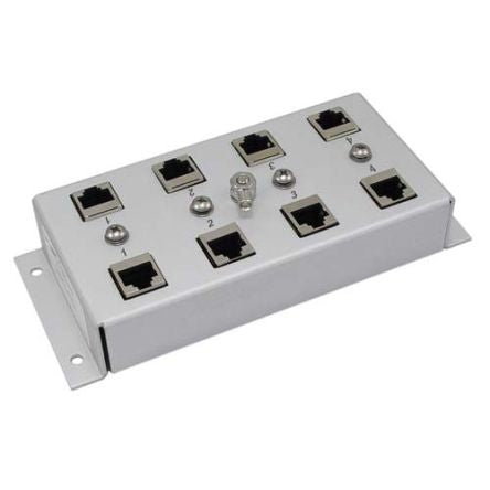L-Com, CMS Lightning Protector for use with Indoor Lightning [CMSP-CAT6-4]; 671-783