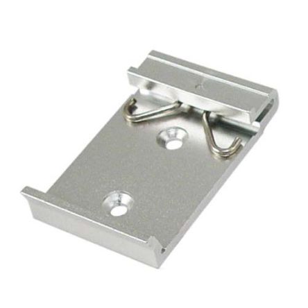 L-Com DIN Series Aluminium Mounting Clip for Use with DIN 3 Rails [DIN-MNT30]; 671-785