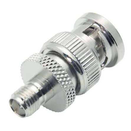 L-Com Straight Coaxial Adapter SMA Socket to BNC Plug 1GHz [BA38]; 671-795