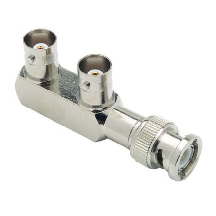 L-Com Straight Coaxial Adapter BNC Plug to BNC Socket 1GHz [BA840]; 671-802