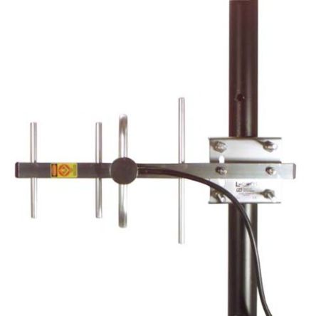 L-Com HG906YE-NF Rod Directional GSM & GPRS Antenna with N Type Connector, 2G (GSM/GPRS) [HG906YE-NF]; 671-823