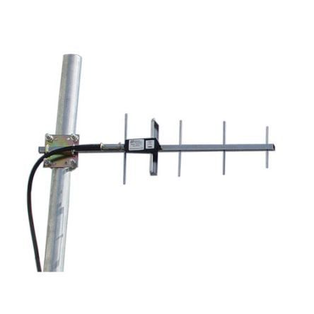 L-Com HG909Y-NF Rod Antenna with N Type Connector, MIMO 2x2, Omni-directional [HG909Y-NF]; 671-834