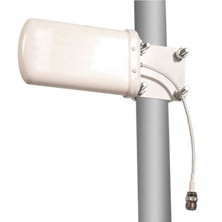 L-Com HG2458-08LP-NF Rod Antenna with N Type Connector, Ultra Wideband (UWB) [HG2458-08LP-NF]; 671-835
