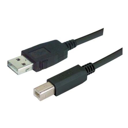 L-Com USB 2.0, Male USB A to Male USB B, 4.8Gbps, 3m [CAUZALB-3M]; 671-870