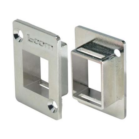 L-Com, ECF FLANGE MNT-KEYSTONE ADPTER for use with Ethernet Connector [ECF-XLR-10]; 671-916