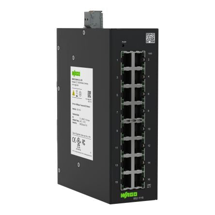 WAGO 852-1116, Unmanaged 16 Port Switch [852-1116]; 676-020