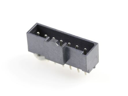 Molex 207843 Series Vertical Through Hole PCB Header, 7 Contact(s), 2.5 mm Pitch, 1 Row(s), Shrouded [207843-0007]; 683-487