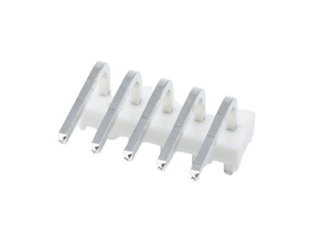 Molex 41772 Series Right Angle Through Hole PCB Header, 5 Contact(s), 3.96 mm Pitch, 1 Row(s), Shrouded [26-60-3050]; 683-528