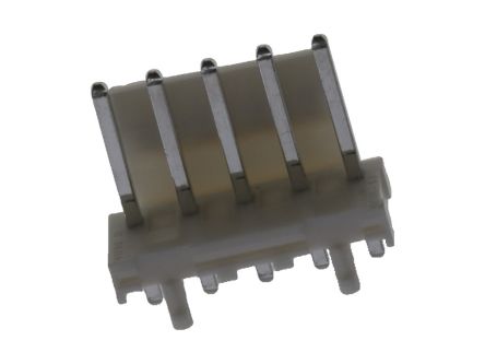 Molex 42891 Series Vertical Through Hole PCB Header, 5 Contact(s), 3.96 mm Pitch, 1 Row(s), Unshrouded [26-60-6050]; 683-529