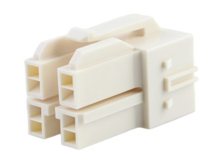 Molex, 151207 Receptacle Connector Housing, 6.5mm Pitch, 4 Way, 2 Row [151207-2411]; 683-538