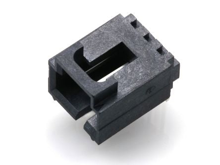 Molex 171974 Series Right Angle Through Hole PCB Header, 3 Contact(s), 2.54 mm Pitch, 1 Row(s), Shrouded [171974-0003]; 683-575