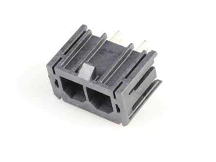 Molex 172043 Series Right Angle Through Hole PCB Header, 2 Contact(s), 7.5 mm Pitch, 1 Row(s), Shrouded [172043-0201]; 683-578
