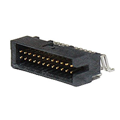 Molex 201173 Series Right Angle Surface PCB Header, 10 Contact(s), 2.54 mm Pitch, 2 Row(s), Shrouded [201173-0010]; 683-665