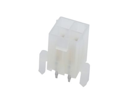 Molex 5566 Series Vertical PCB PCB Header, 4 Contact(s), 4.2 mm Pitch, 2 Row(s), Shrouded [39-29-9045]; 683-698