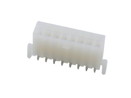 Molex 5566 Series Vertical PCB PCB Header, 16 Contact(s), 4.2 mm Pitch, 2 Row(s), Shrouded [39-29-9165]; 683-702