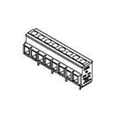 Molex, 8mm Pitch, 39537, 8 Way, Horizontal, Pluggable Terminal Block, PCB Mount, 39960-8208 [39960-8208]; 683-718