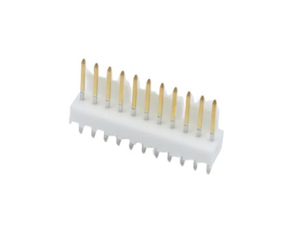 Molex 6373 Series Vertical Through Hole PCB Header, 11 Contact(s), 2.54 mm Pitch, 1 Row(s), Shrouded [22-11-2112]; 683-731