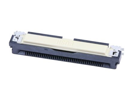Molex, 2004, 200485-0540 0.5mm Pitch 40 Way Vertical FPC Connector, Vertical Contact [200485-0540]; 683-848