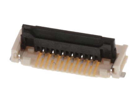 Molex, 2005, 200529-0060 1mm Pitch 6 Way Right Angle FPC Connector, ZIF [200529-0060]; 683-854