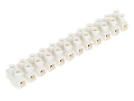 Molex Terminal Strip, 12 Contact, 15mm Pitch, 2 Row, 63A, 600 V [39100-2512]; 683-912