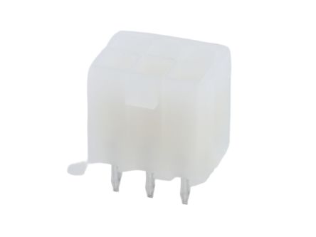Molex 5566 Series Vertical Through Hole PCB Header, 6 Contact(s), 4.2 mm Pitch, 2 Row(s), Shrouded [39-29-9064]; 683-917