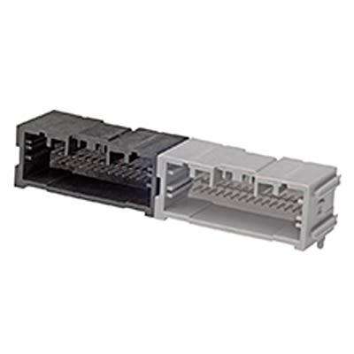Molex 34960 Series Right Angle Through Hole PCB Header, 68 Contact(s), 2 mm Pitch, 3 Row(s), Shrouded [34960-0200]; 683-968