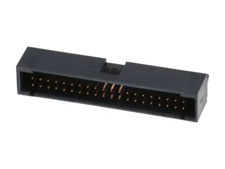 Molex 70568 Series Vertical Through Hole PCB Header, 40 Contact(s), 2.54 mm Pitch, 2 Row(s), Shrouded [15-47-7640]; 683-990