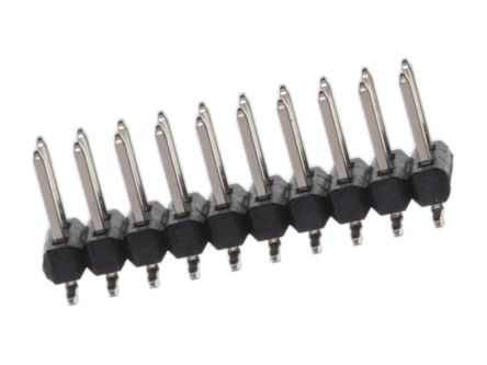 Molex 71308 Series Vertical Surface PCB Header, 20 Contact(s), 2.54 mm Pitch, 2 Row(s), Unshrouded [15-91-2200]; 683-999