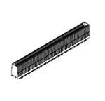 Molex 1706 Series Vertical Edge Connector, Edge Mount, 294-Contacts, 0.8mm Pitch, Through Hole Termination [170672-2294]; 684-017