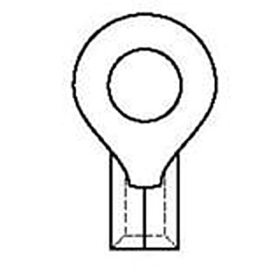 Molex Ring Terminal, 6 Stud Size [19044-0068]; 684-027