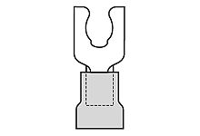 Molex 19115 Insulated Male Spade Connector, Spade [19115-0043]; 684-038