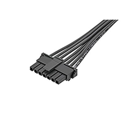 Molex 7 Way Female Micro-Fit TPA to 7 Way Female Micro-Fit TPA Wire to Board Cable Assembly, 1m [145132-0710]; 684-076