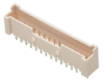 Molex 35362 Series Vertical Through Hole PCB Header, 14 Contact(s), 2 mm Pitch, 1 Row(s), Shrouded [35362-1450]; 684-101