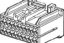 Molex, 35564 Female Connector Housing, 2.5mm Pitch, 20 Way, 2 Row [35564-2015]; 684-105