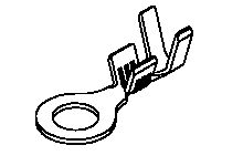 Molex Uninsulated Ring Terminal, M4 Stud Size [35750-1010]; 684-108
