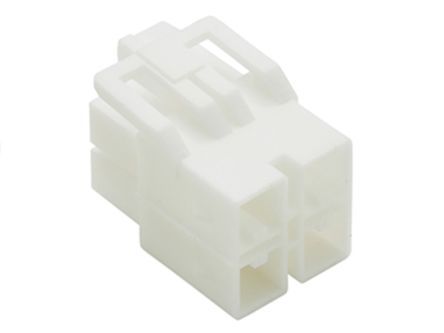 Molex, 204102 Male Connector Housing, 8.5 mm, 8 mm Pitch, 4 Way, 2 Row [204102-0409]; 684-132