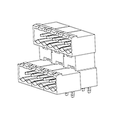 Molex, 5.08mm Pitch, 39538, 20 Way, Horizontal, Pluggable Terminal Block, Header, 39538-1020 [39538-1020]; 684-148
