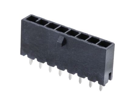 Molex 216571 Series Vertical Through Hole PCB Header, 8 Contact(s), 3 mm Pitch, 1 Row(s), Shrouded [216571-2008]; 684-161