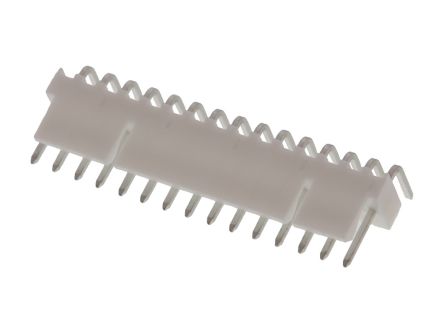 Molex 7478 Series Right Angle Through Hole PCB Header, 15 Contact(s), 2.54 mm Pitch, 1 Row(s), Shrouded [22-05-3151]; 684-166