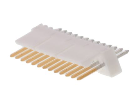 Molex 6373 Series Vertical PCB PCB Header, 13 Contact(s), 2.54 mm Pitch, 1 Row(s), Shrouded [22-11-2132]; 684-168