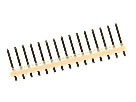 Molex 41771 Series Vertical PCB PCB Header, 15 Contact(s), 3.96 mm Pitch, 1 Row(s), Shrouded [26-60-2150]; 684-188