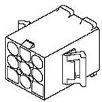Molex, 3191 Plug Connector Housing, 6.7mm Pitch, 15 Way, 3 Row [19-09-2159]; 684-271