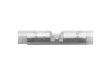 Molex, 19199 Butt Splice Connector, Silver, Uninsulated, Tin 14 → 16 AWG [19199-0009]; 684-279