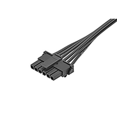 Molex 6 Way Female Micro-Fit TPA to 6 Way Female Micro-Fit TPA Wire to Board Cable Assembly, 300mm [145132-0603]; 684-313