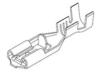 Molex 35748 Series Female Crimp Terminal, 28AWG Min, 22AWG Max [35068-9722]; 684-388