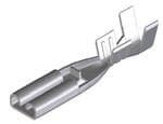Molex 35097 Silver Uninsulated Female Spade Connector, Quick Disconnect [35097-9822]; 684-389