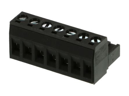 Molex, 5mm Pitch, 39520, 7 Way, Vertical, Pluggable Terminal Block, Plug, Cable Mount, Screw Termination, 39520-0007 [39520-0007]; 684-409
